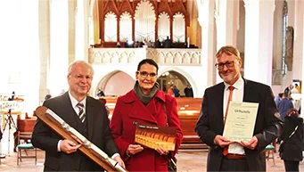 Ehemalige Kirche mit restaurierter Orgel – Standaort Bernburg